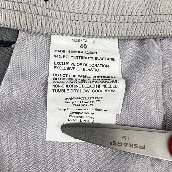 Callaway Mens Golf Shorts Black / Blue Stretch Size 40 - Picture 4 of 4